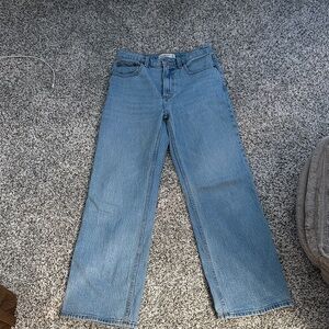 Abercrombie & Fitch Light Blue Straight Leg Jeans